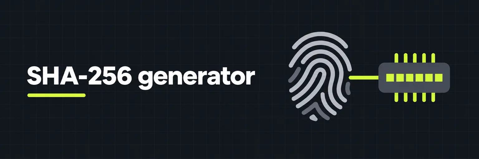 SHA-256 generator