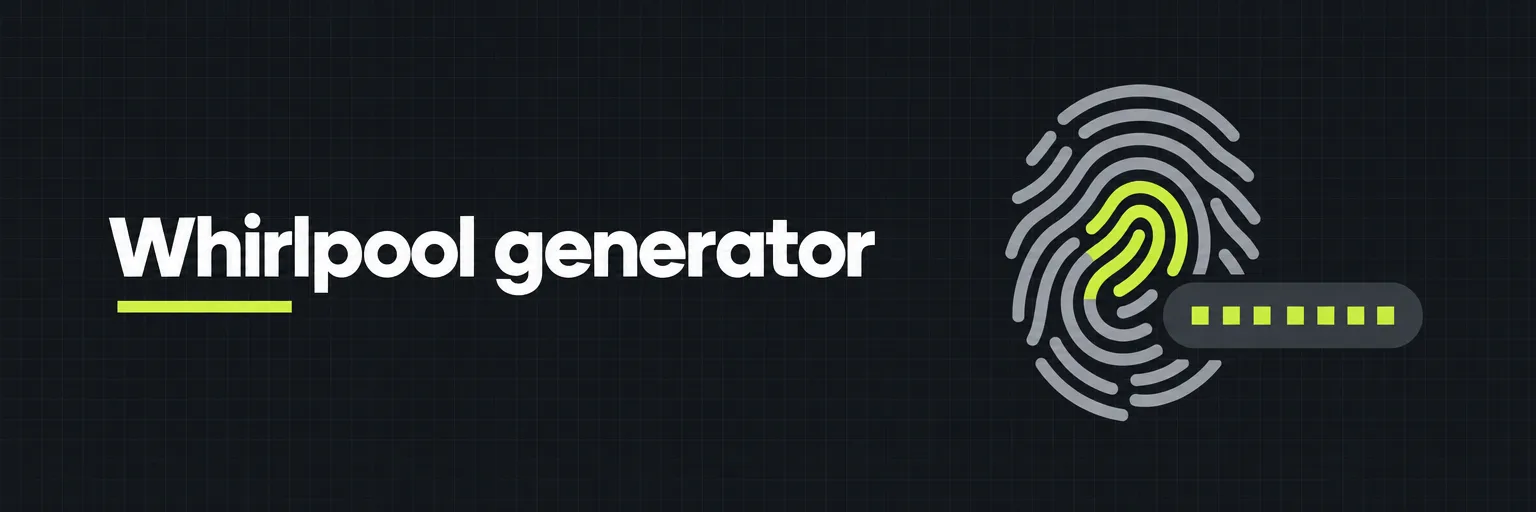 Whirlpool generator